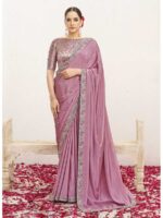 Pink Color Pink Saree