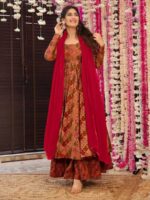 Brown Color Readymade Salwar Suit