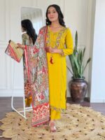 Mustard Color Readymade Salwar Suit