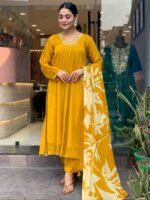 Mustard Color Readymade Salwar Suit