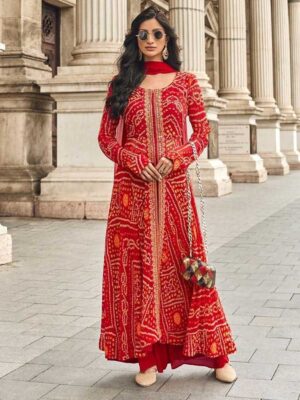 Red Color Salwar Suit