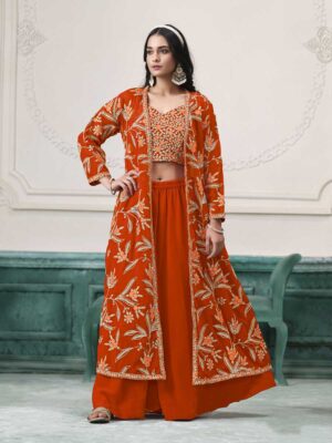 Orange Color Salwar Suit