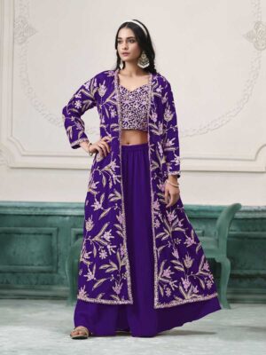 Voilet Color Salwar Suit
