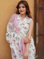 Pink Color Readymade Salwar Suit