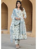 Blue Color Readymade Salwar Suit