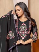Black Color Readymade Salwar Suit