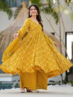 Yellow Color Readymade Salwar Suit