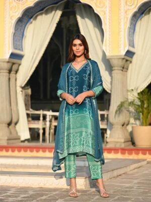 Rama Color Readymade Salwar Suit