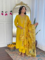 Mustard Color Readymade Salwar Suit