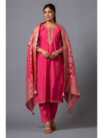 Pink Color Readymade Salwar Suit