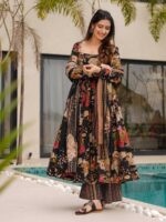 Black Color Readymade Salwar Suit