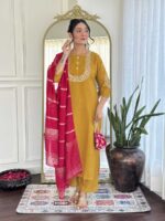 Mustard Color Readymade Salwar Suit