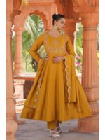 Mustard Color Readymade Salwar Suit