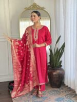 Pink Color Readymade Salwar Suit