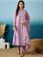 Purple Color Readymade Salwar Suit