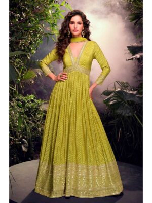 Green Color Salwar Suit