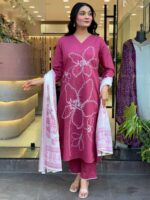 Pink Color Readymade Salwar Suit