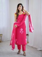 Pink Color Readymade Salwar Suit