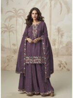 Wine Color Salwar Suit