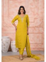 Mustard Color Readymade Salwar Suit