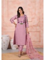 Pink Color Readymade Salwar Suit