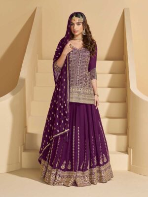 Purple Color Salwar Suit