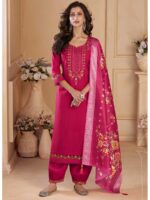 Pink Color Readymade Salwar Suit