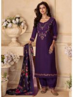 Lavender Color Readymade Salwar Suit