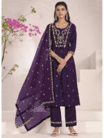 Purple Color Readymade Salwar Suit