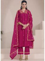 Pink Color Readymade Salwar Suit