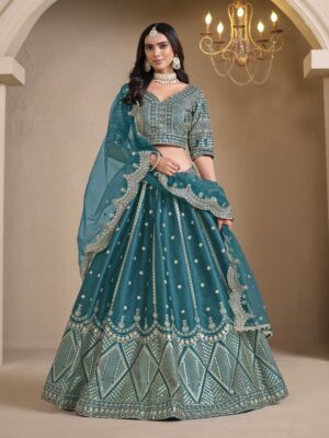 Rama Color Art Silk Lehenga Choli