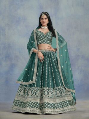 Rama Color Art Silk Lehenga Choli