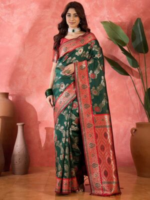 Green Color Silk Saree
