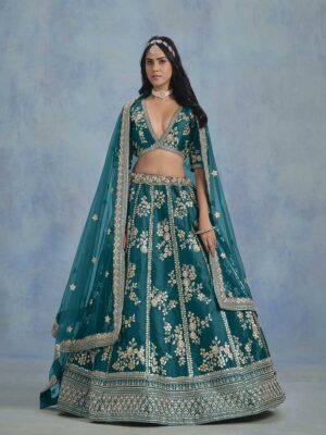 Rama Color Art Silk Lehenga Choli