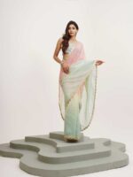 Pink Color Tissue Saree