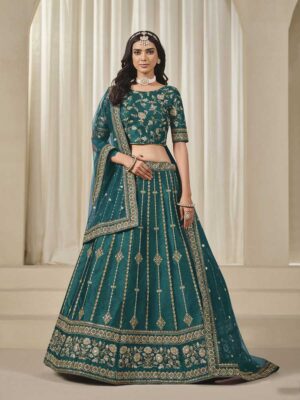Rama Color Art Silk Lehenga Choli
