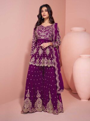 Purple Color Salwar Suit