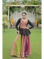 Multy Color Rayon Lehenga Choli