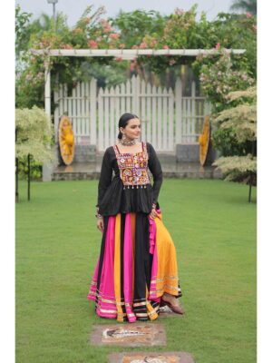 Multy Color Rayon Lehenga Choli