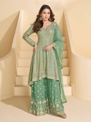 Pista Color Salwar Suit