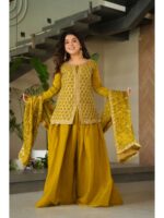 Mahendi Color Fendy Silk Lehenga Choli