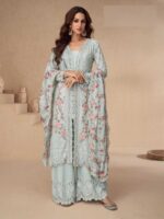 Grey Color Salwar Suit