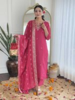 Pink Color Readymade Salwar Suit