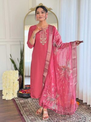 Gajri Color Readymade Salwar Suit