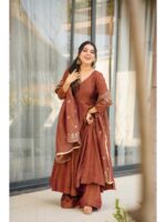Brown Color Readymade Salwar Suit