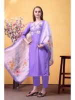 Purple Color Readymade Salwar Suit