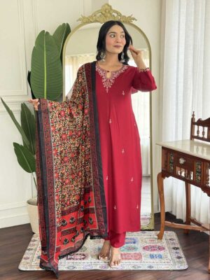 Pink Color Readymade Salwar Suit
