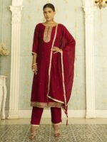 Maroon Color Readymade Salwar Suit