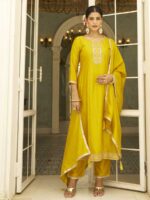 Yellow Color Readymade Salwar Suit