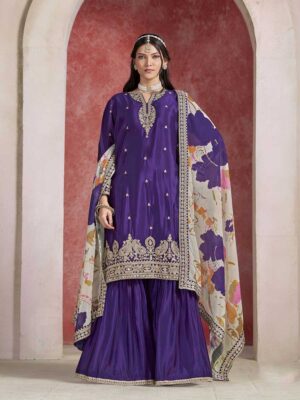 Purple Color Salwar Suit